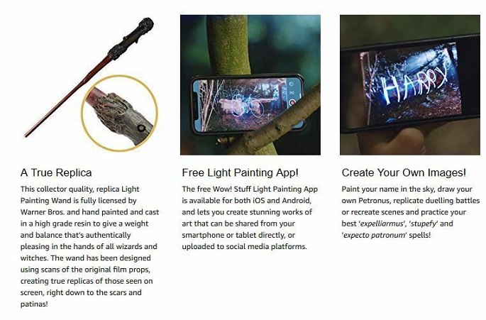 Buy Harry Potter - Light Painting Wand now!